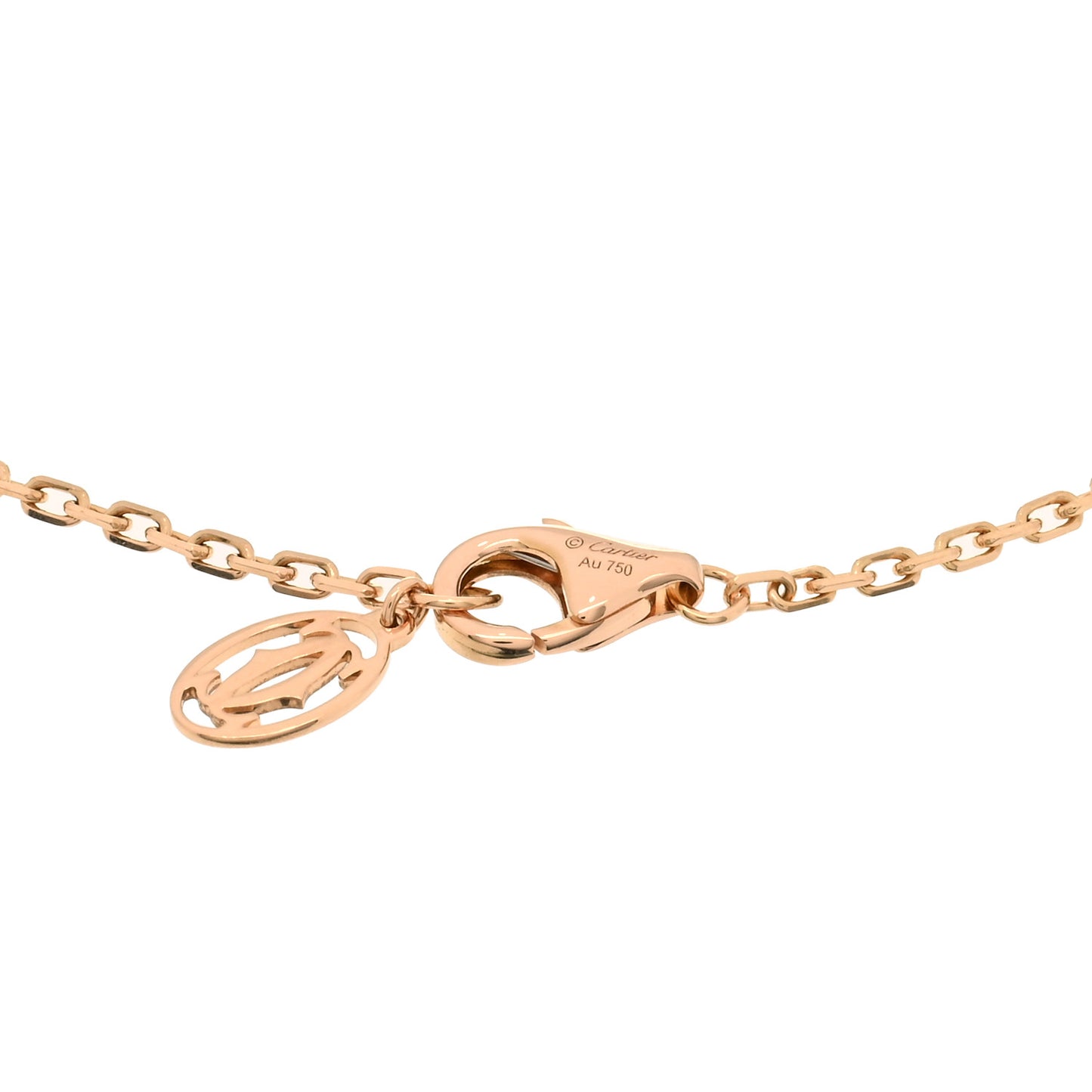 18K Pink Gold Diamond SM D'Amour Bracelet