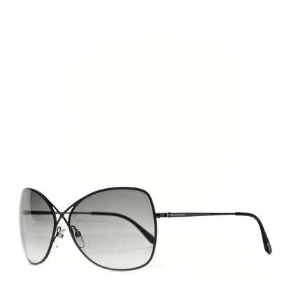 Tom Ford Colette Butterfly Sunglasses TF250 Gunmetal 1 of 9