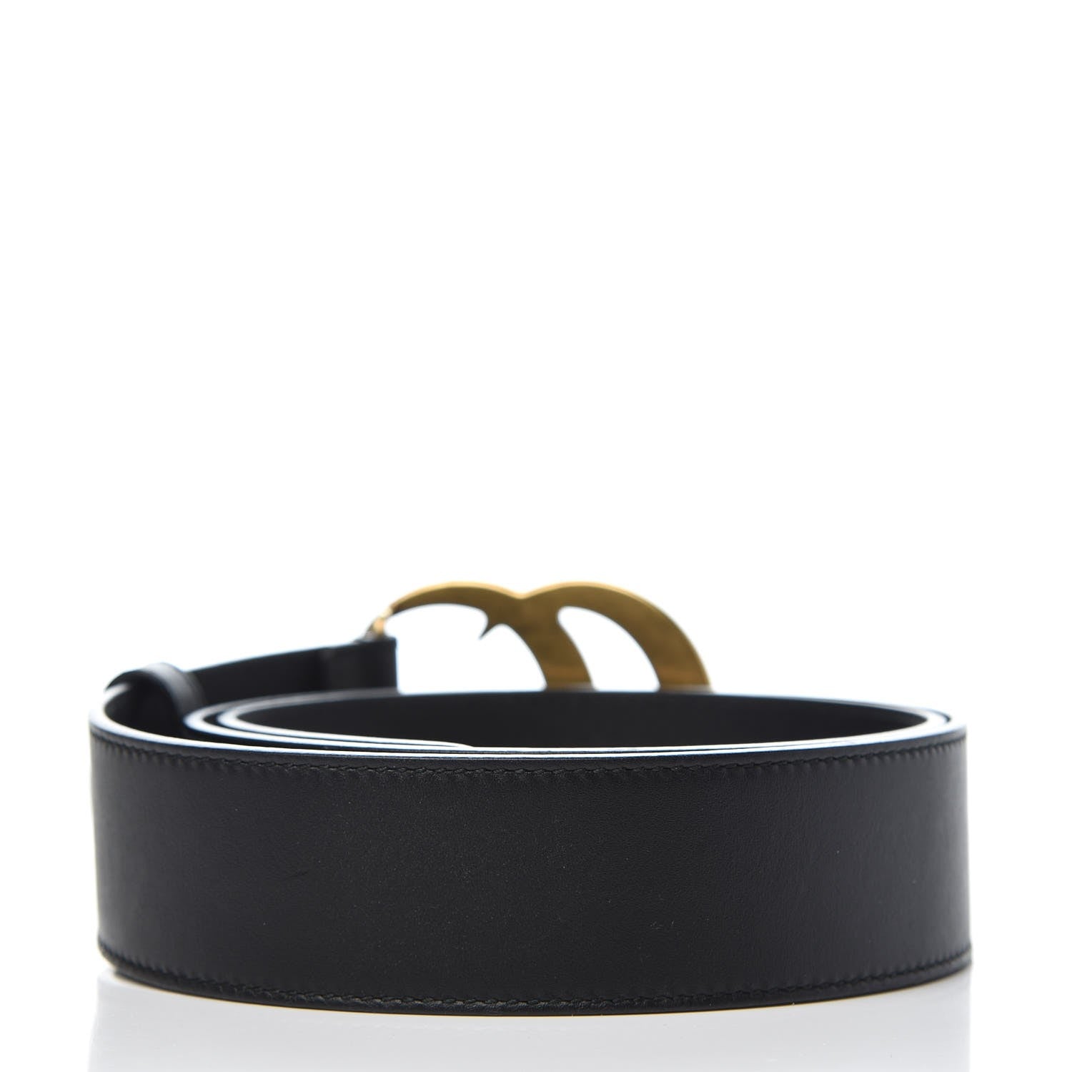 Gucci Calfskin Double G 40mm Belt 85 34 Black 3 of 7