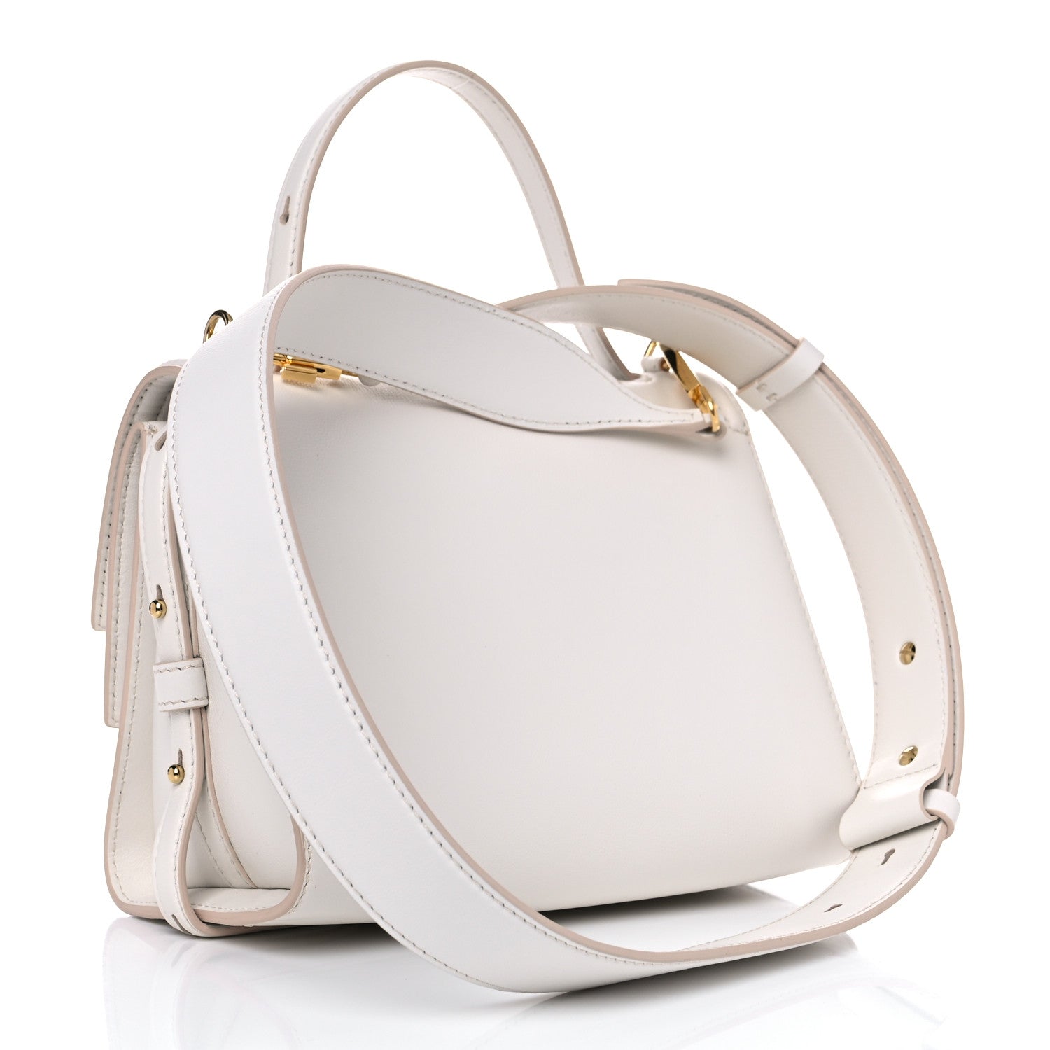 Alexander McQueen Calfskin The Small Story Bag Deep Ivory 3 of 12
