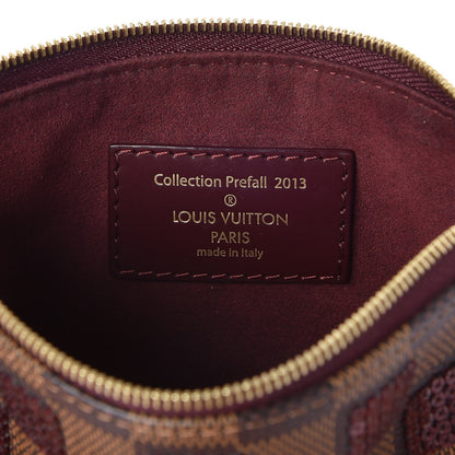 Louis Vuitton Damier Paillettes Mini Pochette Accessories Red 7 of 8