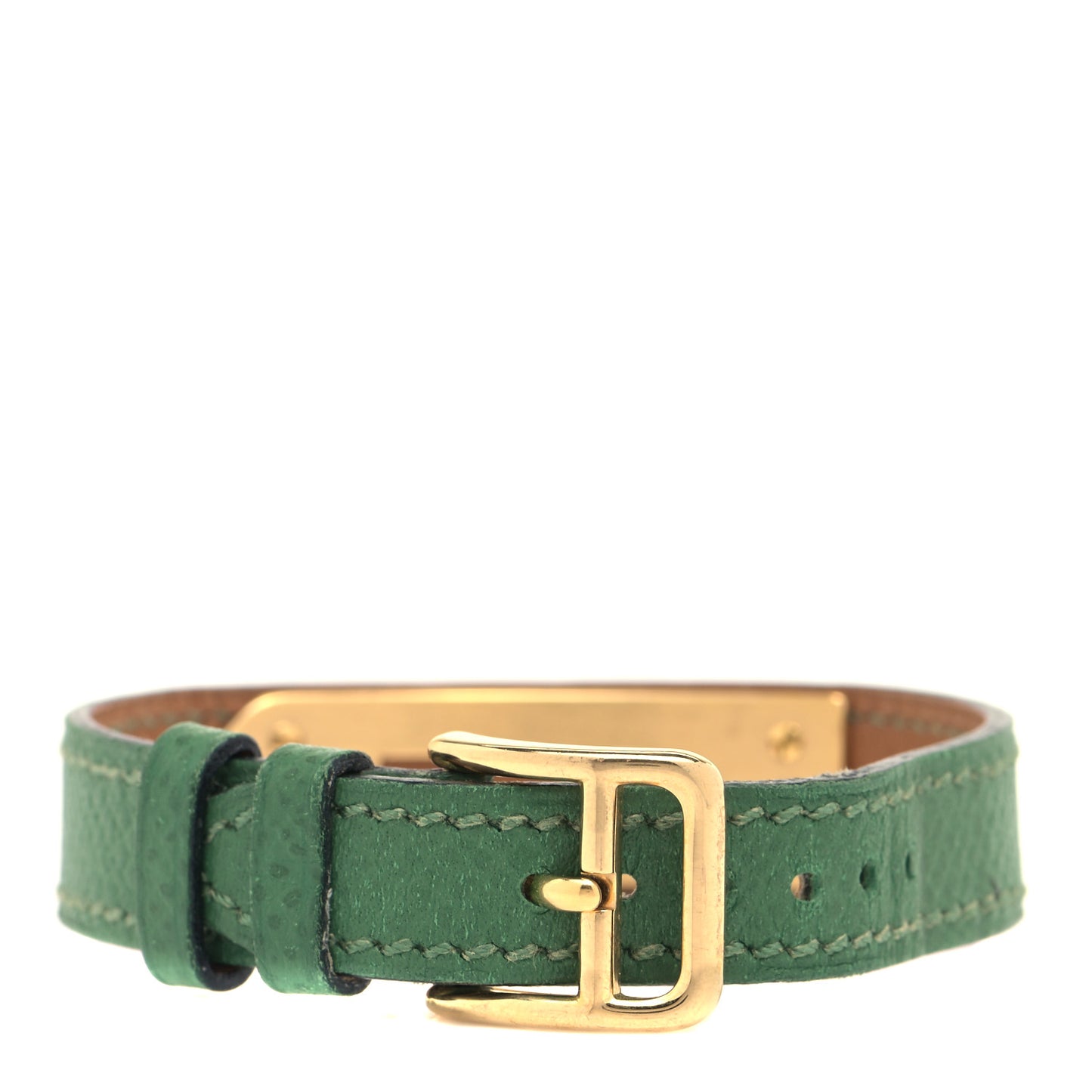 Stainless Steel Courchevel 20mm Kelly Cadena Quartz Watch Vert Clair