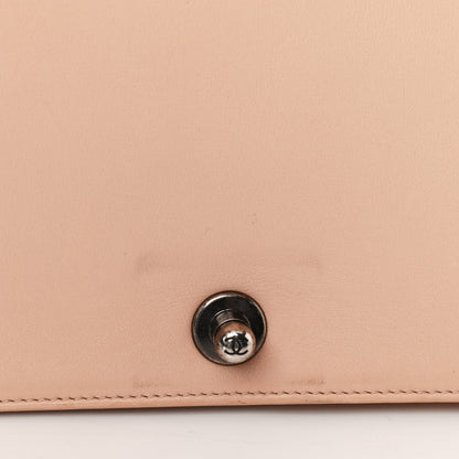 Chanel Calfskin Quilted New Medium Boy Flap Light Pink 12 of 12