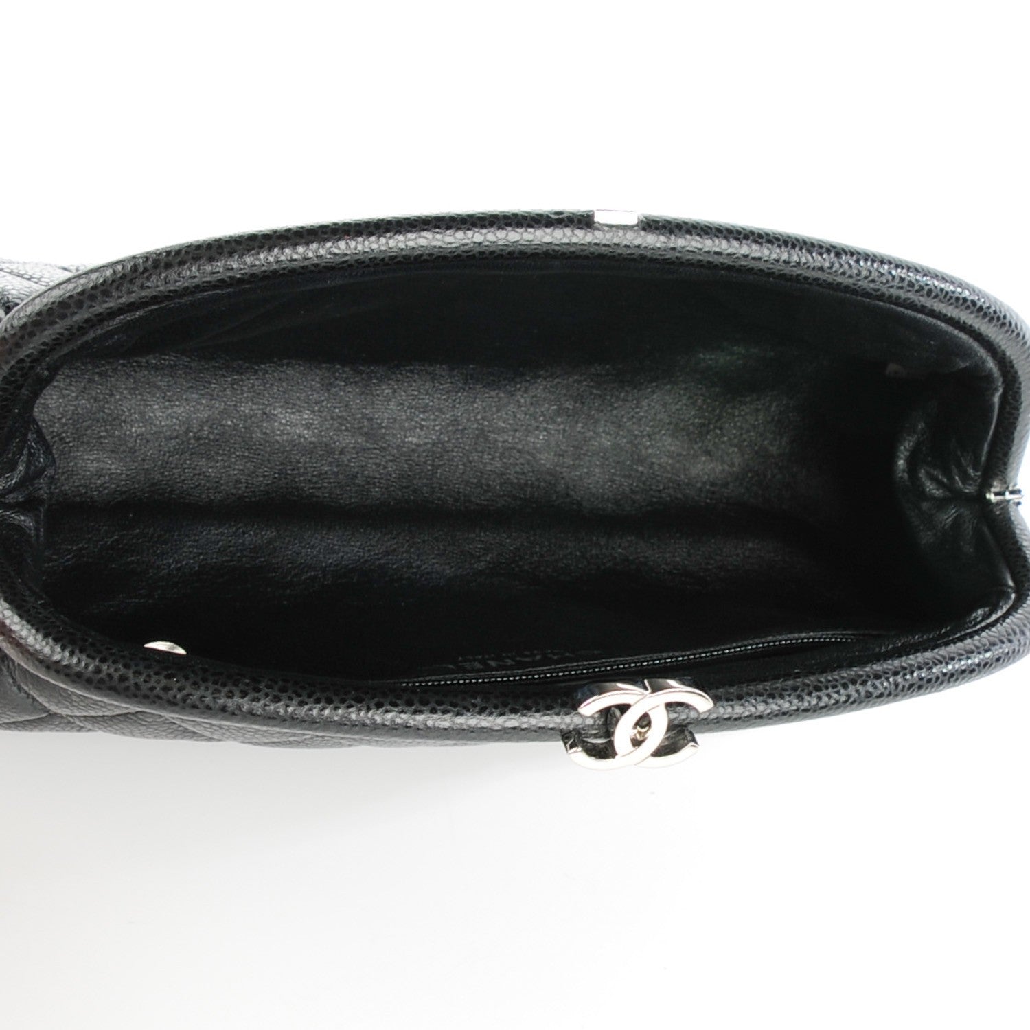 Chanel Caviar Quilted Timeless Clutch Black 5 of 7