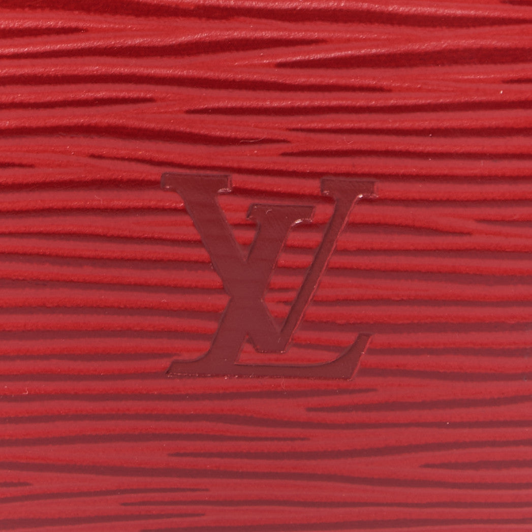 Louis Vuitton Epi Soufflot Castillan Red 8 of 8