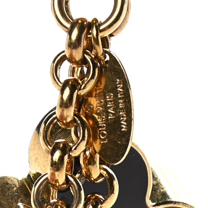 Louis Vuitton Fleur De Monogram Bag Charm Dore 4 of 6