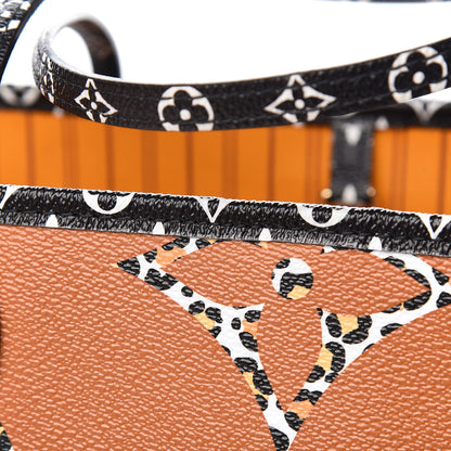 Louis Vuitton Monogram Giant Jungle Neverfull MM Black 18 of 18
