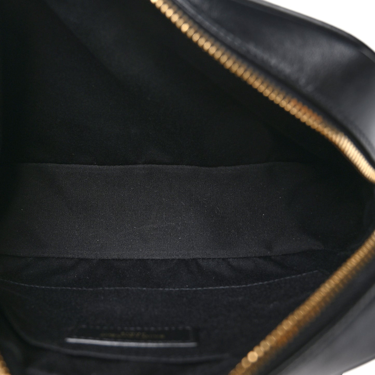 Calfskin Matelasse Monogram Lou Camera Bag Black