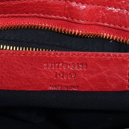 Balenciaga Agneau Giant 12 Gold Hardware City Rouge Cardinal 8 of 12