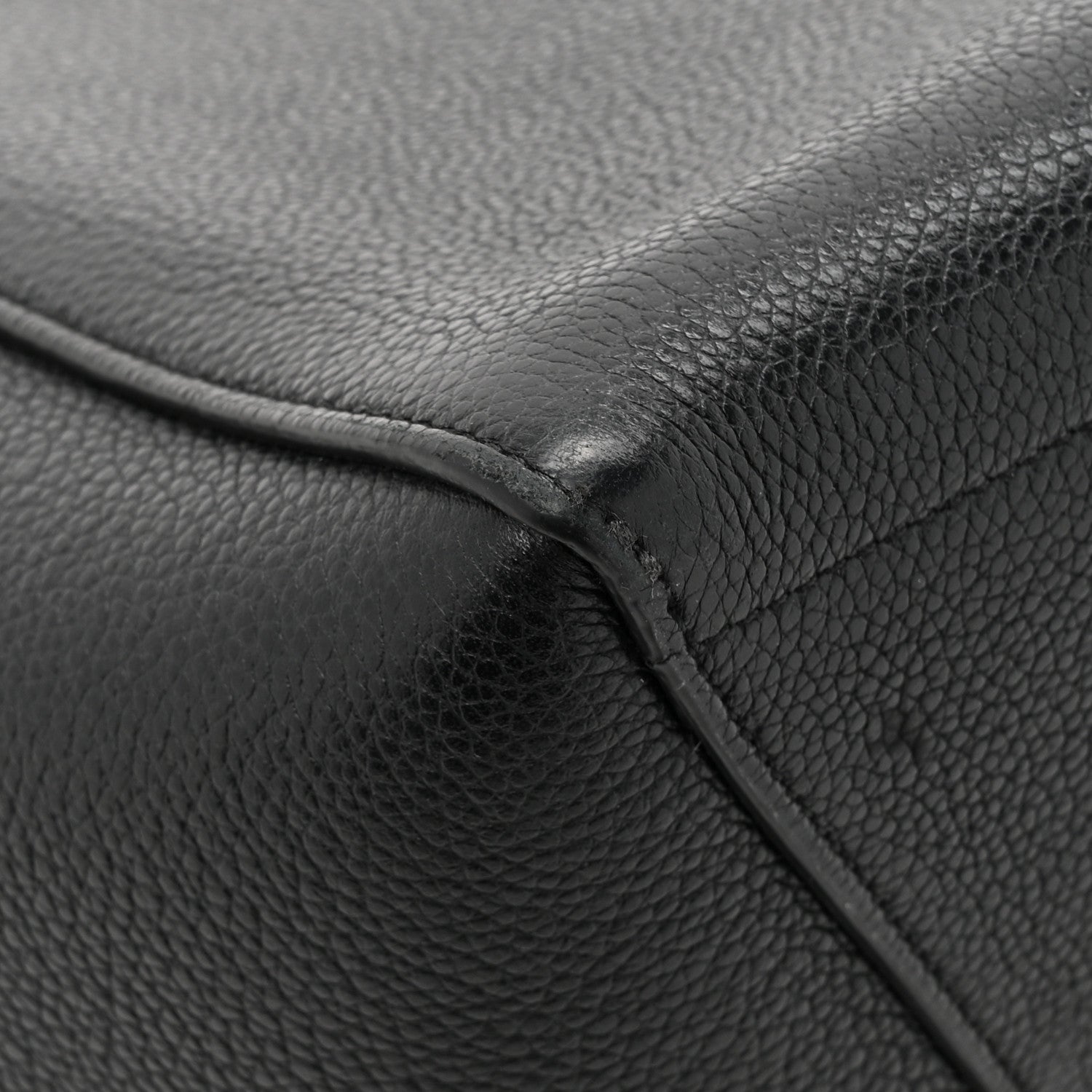 Celine Soft Grained Calfskin Sangle Bucket Bag Black 11 of 14