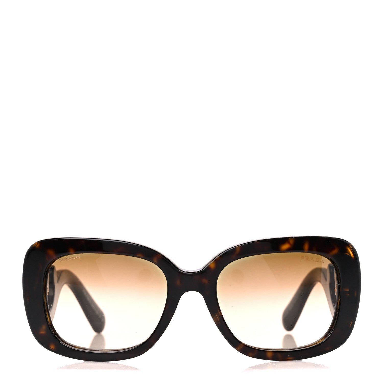Prada Acetate Baroque Sunglasses SPR 27O Tortoise 2 of 9