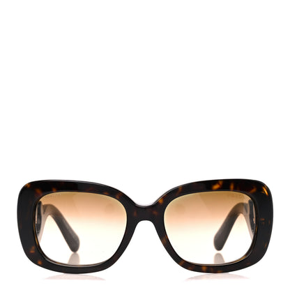 Prada Acetate Baroque Sunglasses SPR 27O Tortoise 2 of 9