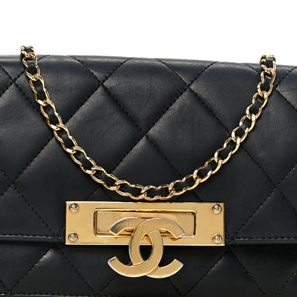 Chanel Lambskin Quilted Golden Class Wallet on Chain WOC Black 8 of 11