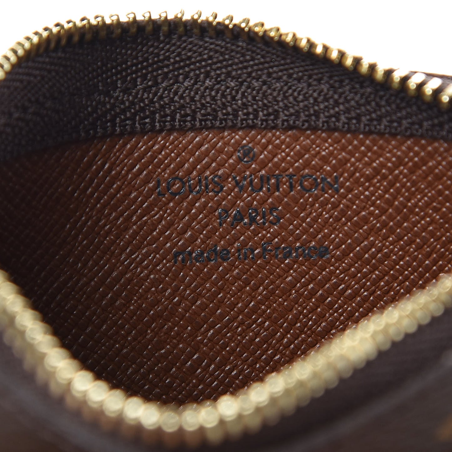 Monogram Key Pouch