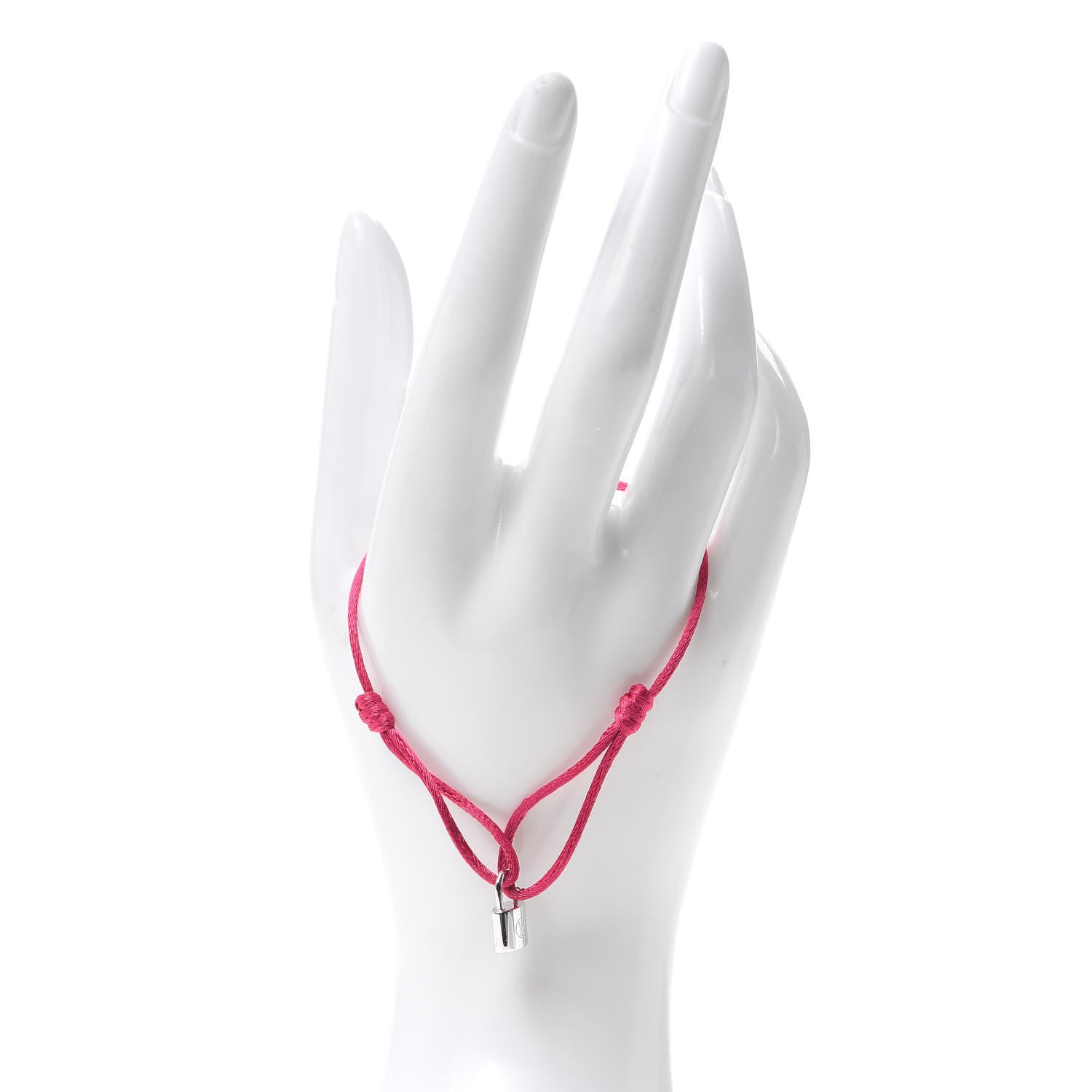 Louis Vuitton X UNICEF Sterling Silver Lockit Bracelet Freesia 2 of 4