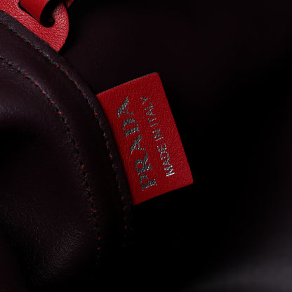 Prada City Calfskin Shopping Tote Red 9 of 24