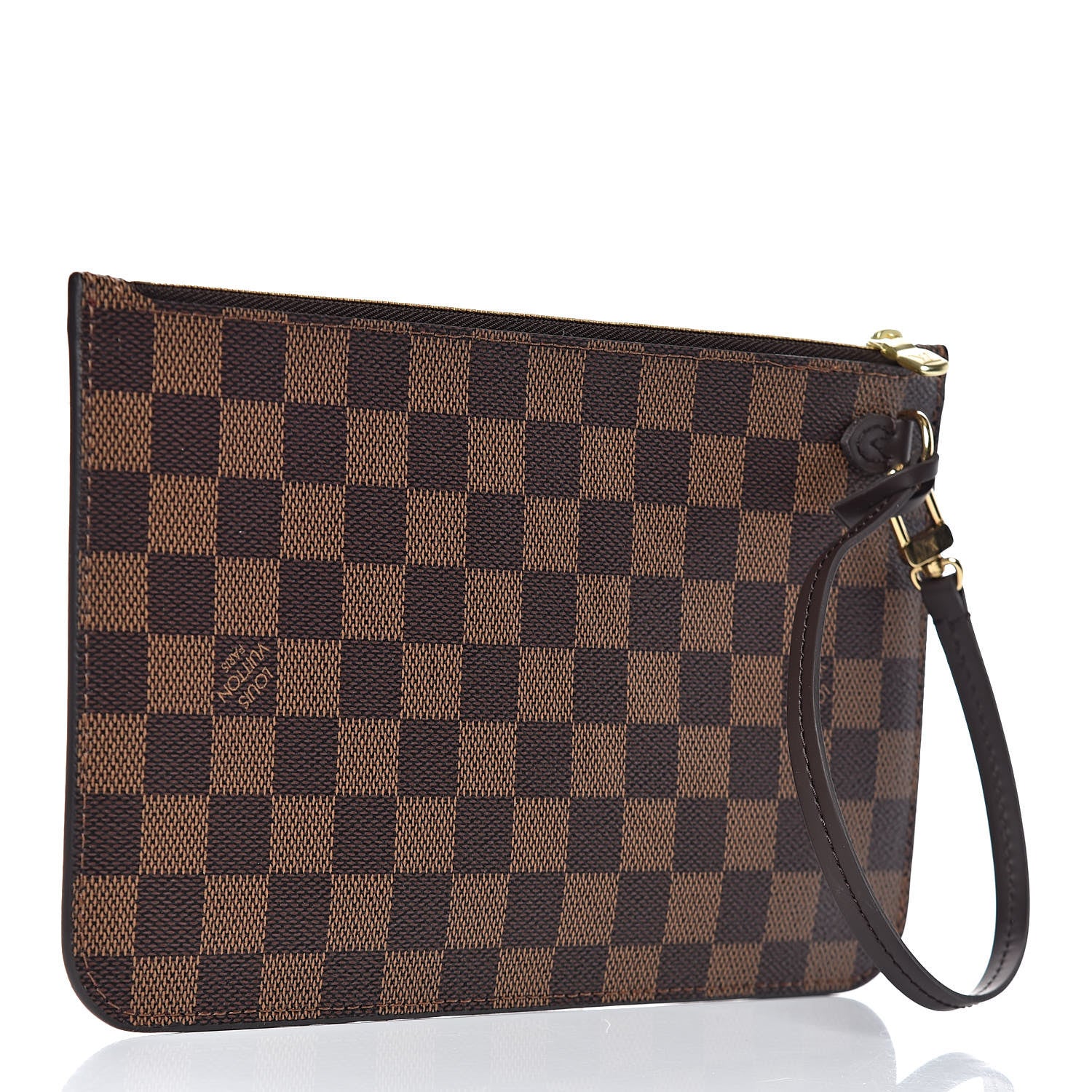 Louis Vuitton Damier Ebene Neverfull MM GM Pochette 3 of 7