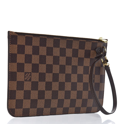 Louis Vuitton Damier Ebene Neverfull MM GM Pochette 3 of 7