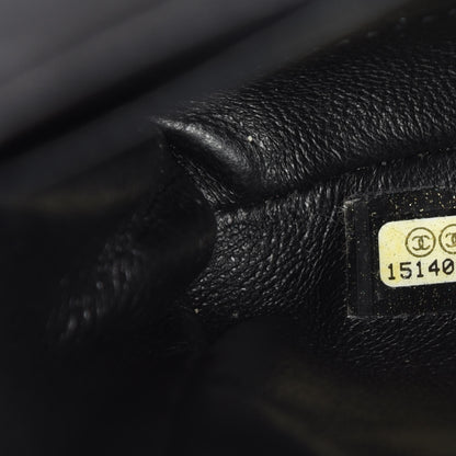 Chanel Patent Quilted Clutch with Chain Flap Black 9 of 10
