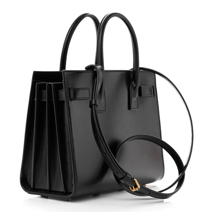 Saint Laurent Calfskin Baby Sac De Jour Black 3 of 11