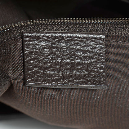 Gucci Monogram Hobo Dark Brown 6 of 9