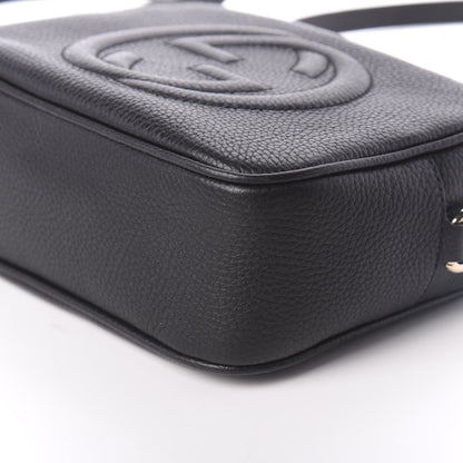 Gucci Pebbled Calfskin Small Soho Disco Bag Black 9 of 9