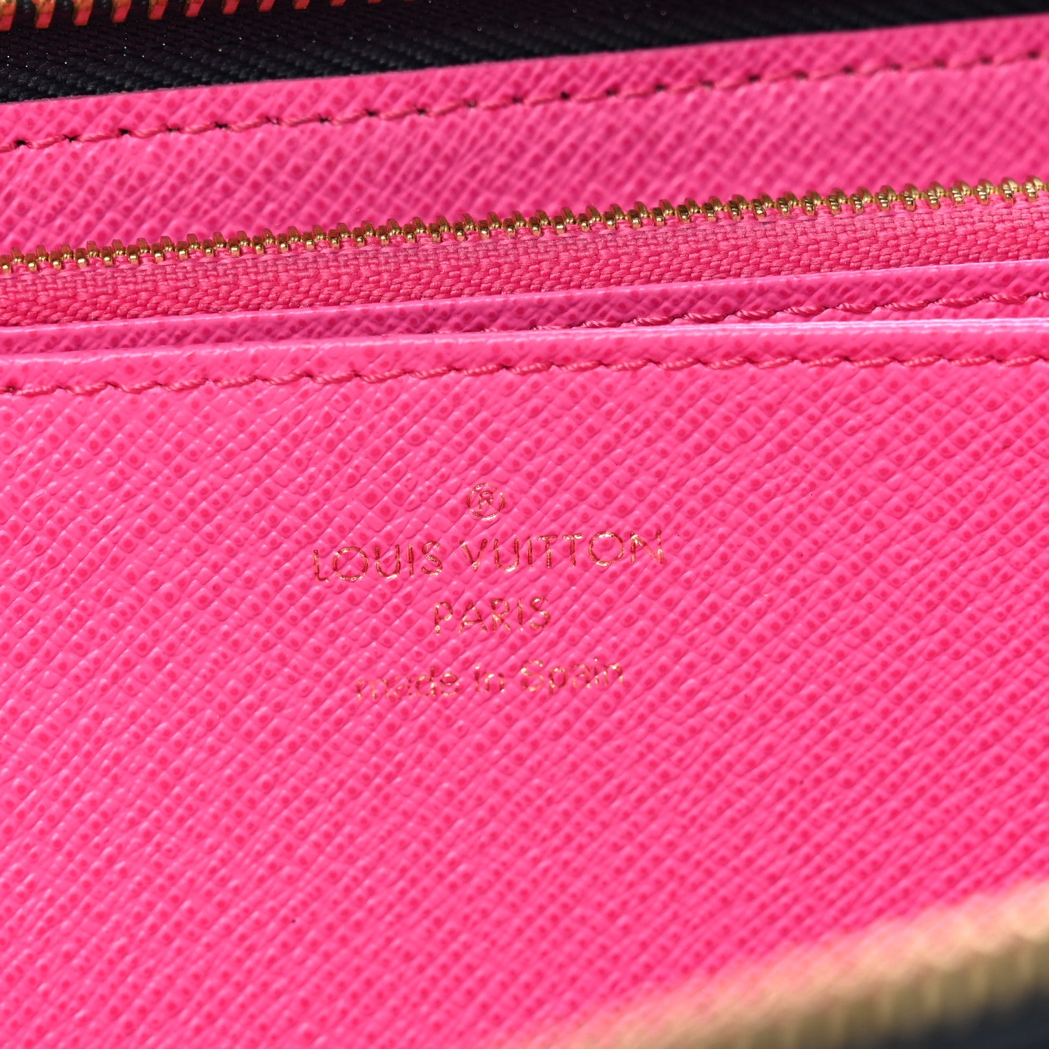 Louis Vuitton Monogram Giant Spring In The City Zippy Wallet Midnight Fuchsia 6 of 10