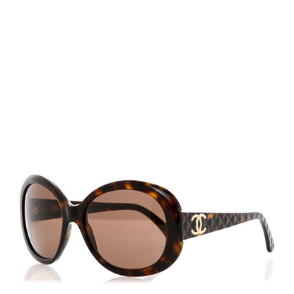 Chanel Quilted CC Sunglasses 5188 Tortoise 1 of 8
