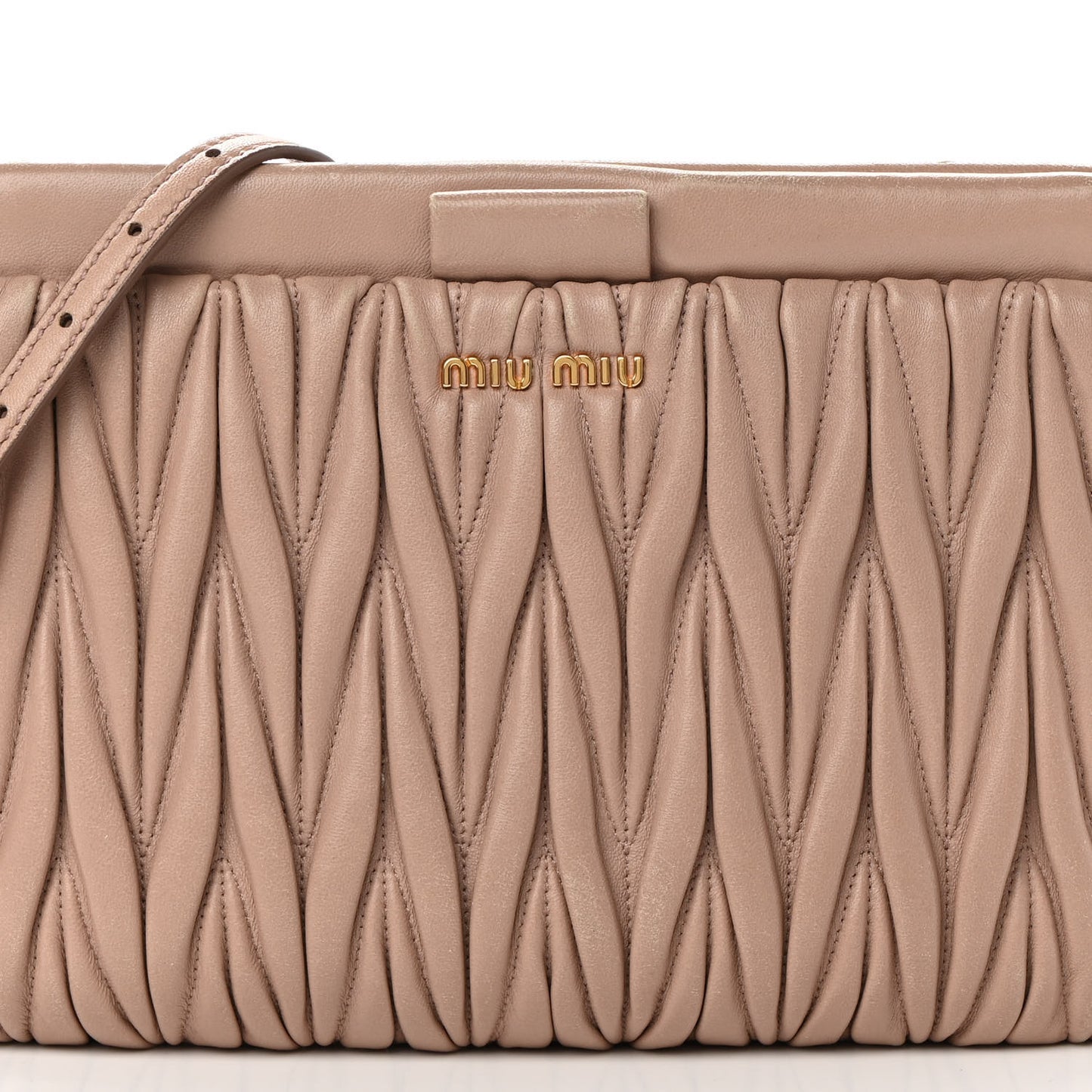 Nappa Matelasse Crossbody Cammeo