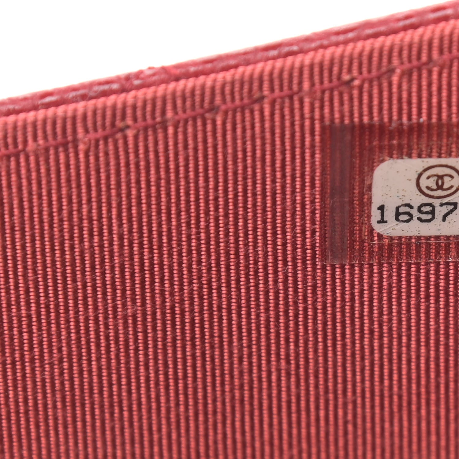 Chanel Caviar Quilted Travel Wallet Red 11 of 13