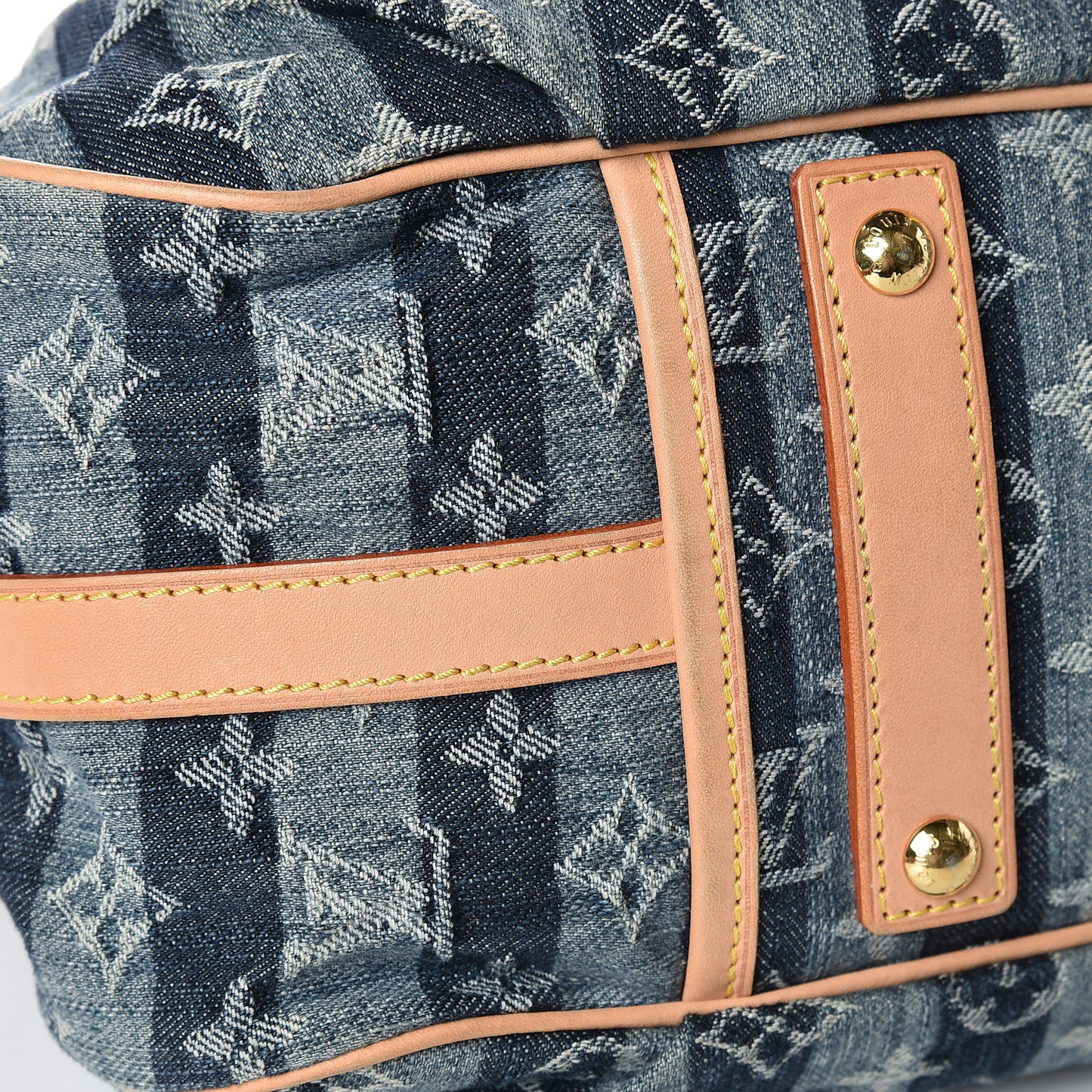 Denim Raye Porte Epaule MM