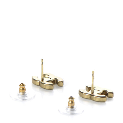 Chanel Crystal CC Earrings Gold 3 of 5