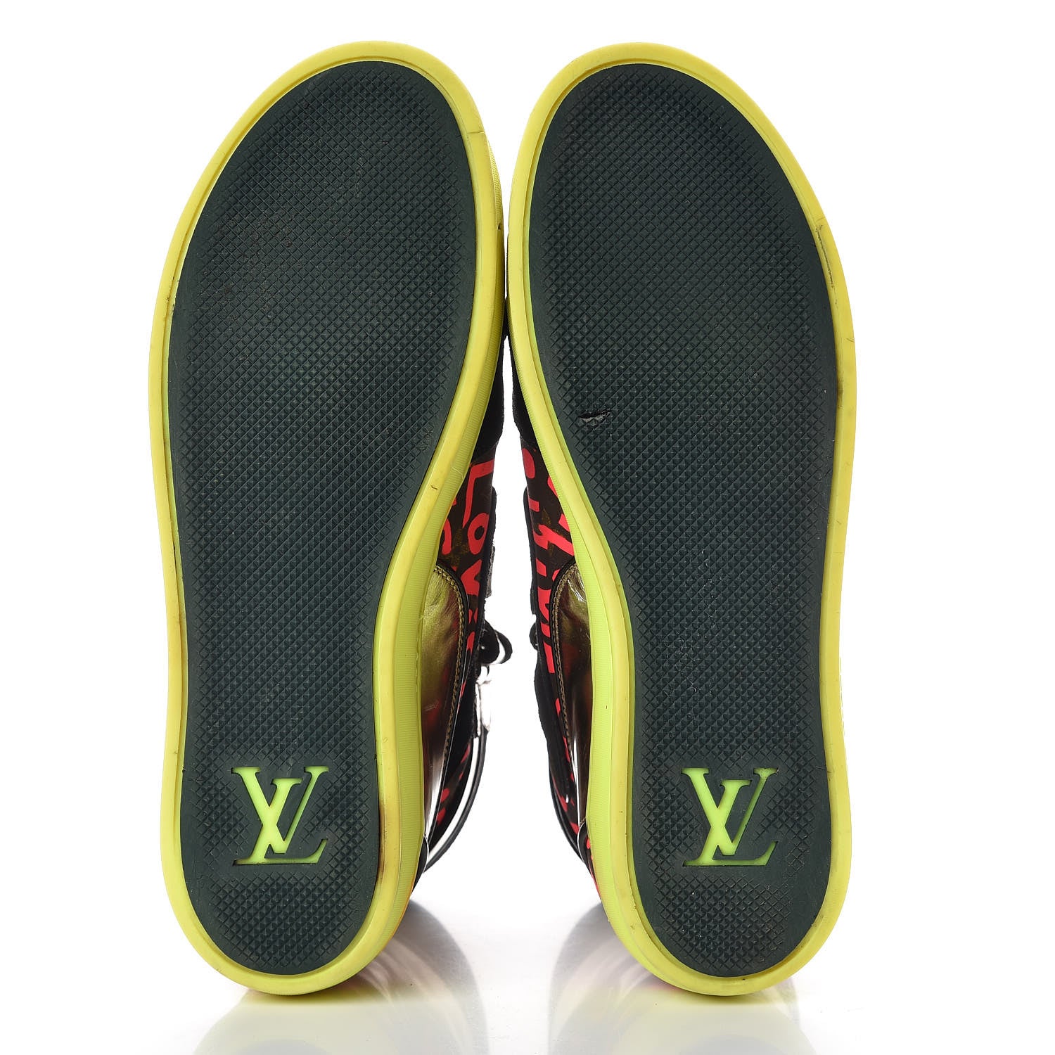 Louis Vuitton Monogram Graffiti Sneakers 40 Fuchsia 11 of 17