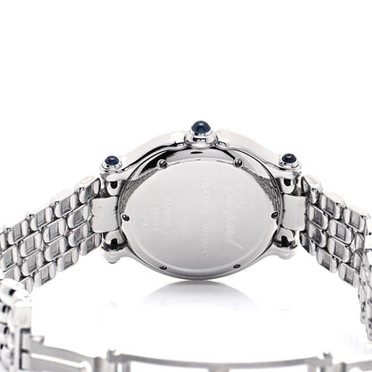 Chopard Stainless Steel 7 Diamond 32mm Happy Sport Quartz Watch 4 of 5