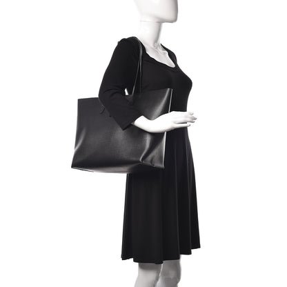 Versace Grained Calfskin Palazzo Medusa Tote Black 2 of 10