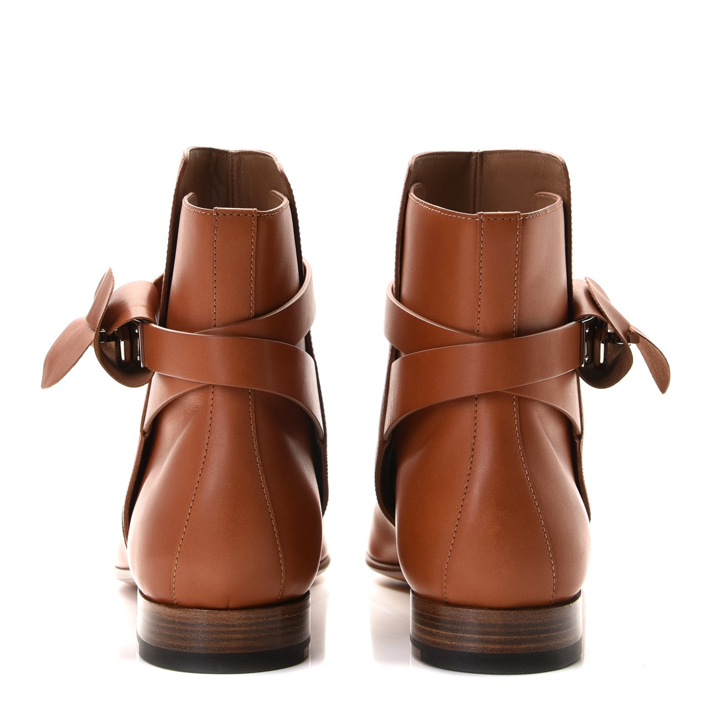 Calfskin Neo Low Boots 39 Natural