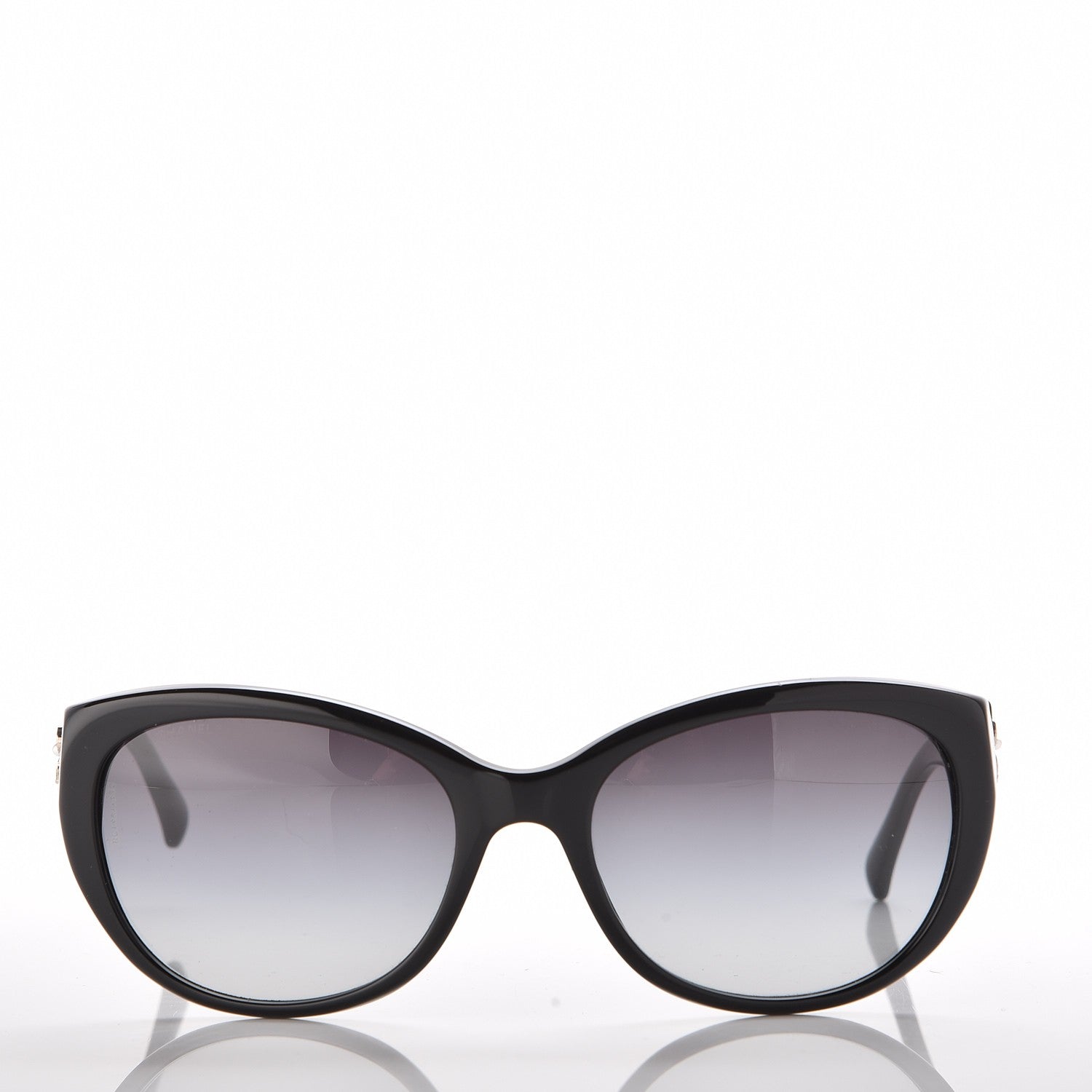 Chanel Camellia Sunglasses 5187-H Black 2 of 10