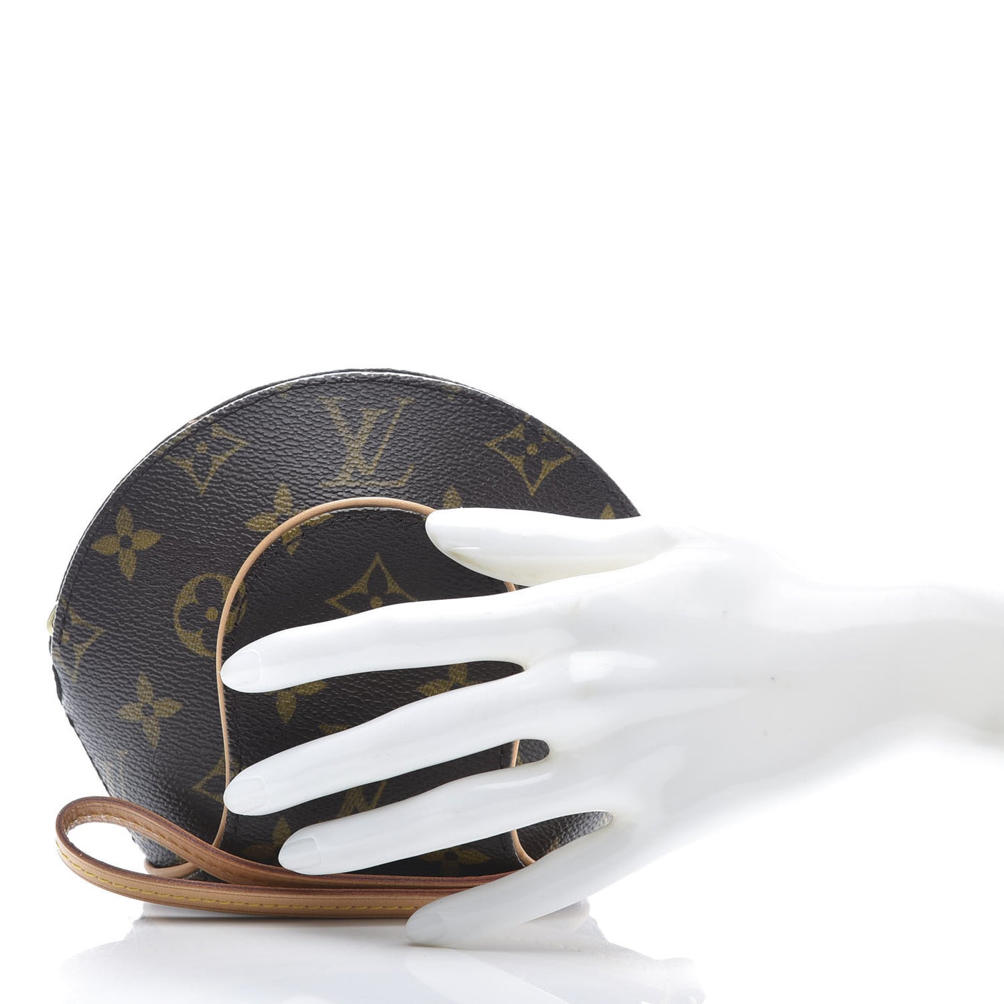 Monogram Mini Ellipse Wristlet Clutch