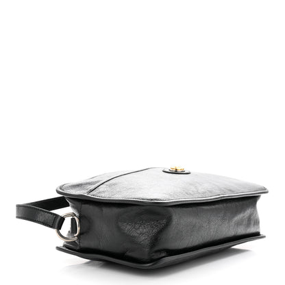 Gucci Fluffy Calfskin Morpheus Shoulder Bag Black 4 of 10