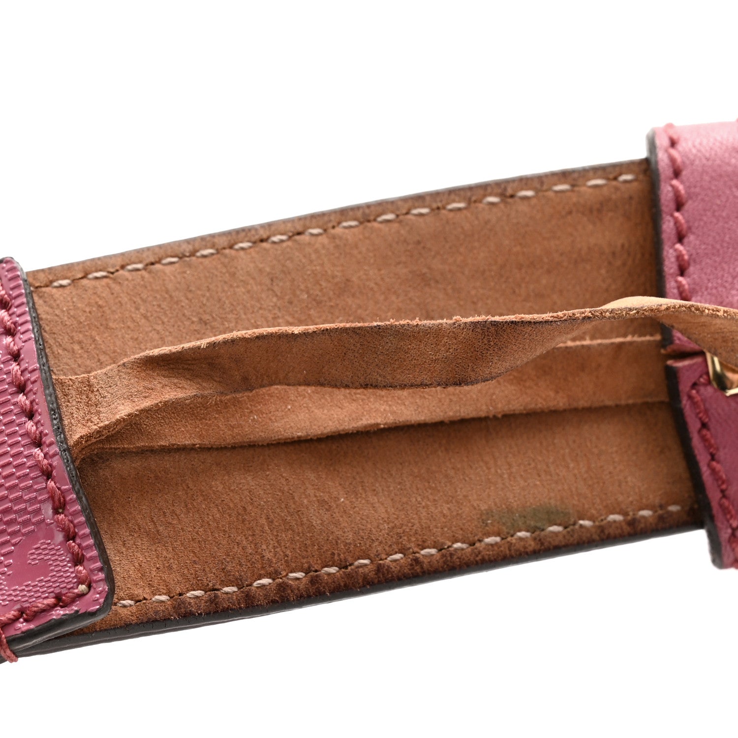 Gucci Imprime Monogram Interlocking G 40mm Belt 100 40 Pink 6 of 7