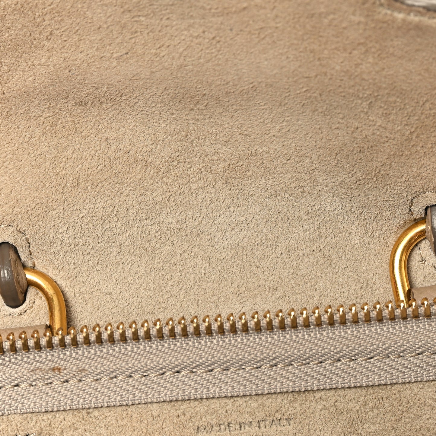 Grained Calfskin Pico Belt Bag Light Taupe