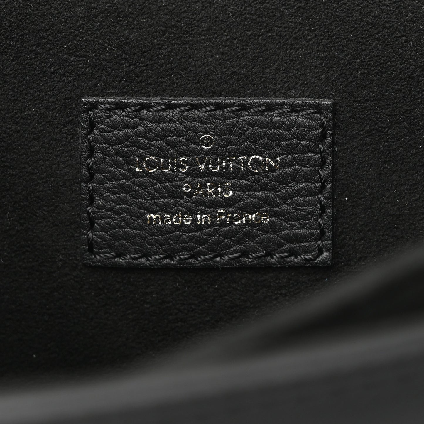 Grained Calfskin Lockme Oxford Black