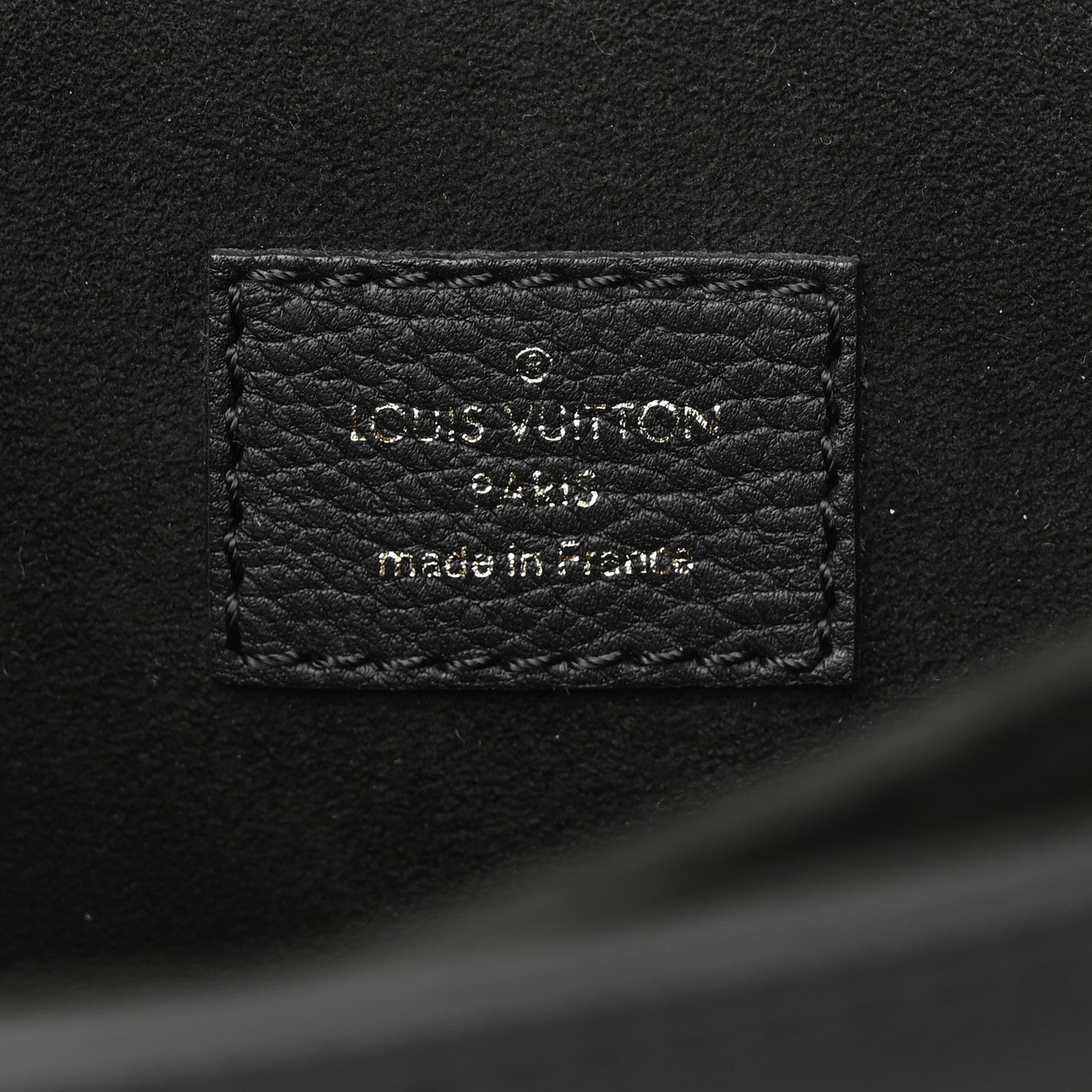 Louis Vuitton Grained Calfskin Lockme Oxford Black 6 of 9