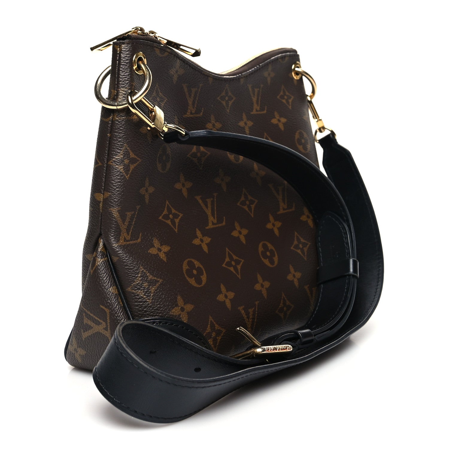 Louis Vuitton Monogram Odeon PM Black 3 of 11