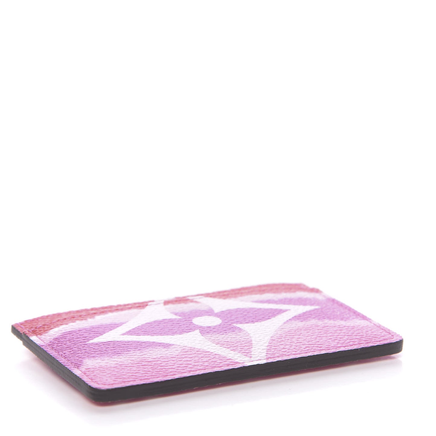 Monogram Escale Card Holder Rouge