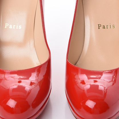 Christian Louboutin Patent New Simple 120 Pumps 38.5 Red 25 of 25