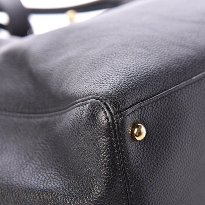 Chanel Calfskin Cerf Shopper Tote Black 9 of 16