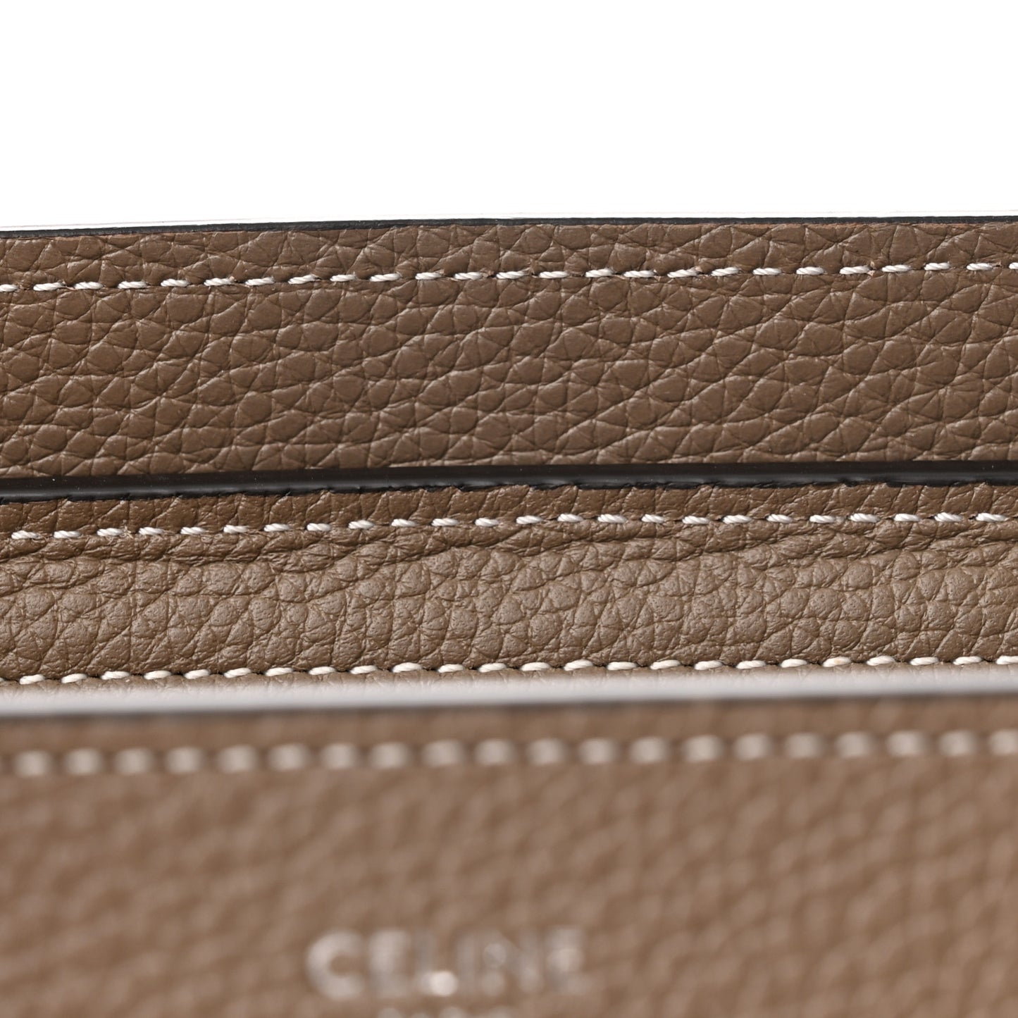 Drummed Calfskin Nano Luggage Souris