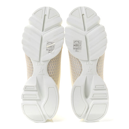 Christian Dior Mesh D-Connect Sneakers 37 Gold 6 of 10
