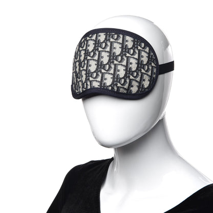 Christian Dior Oblique Sleep Mask and Door Sign Set Blue 2 of 10
